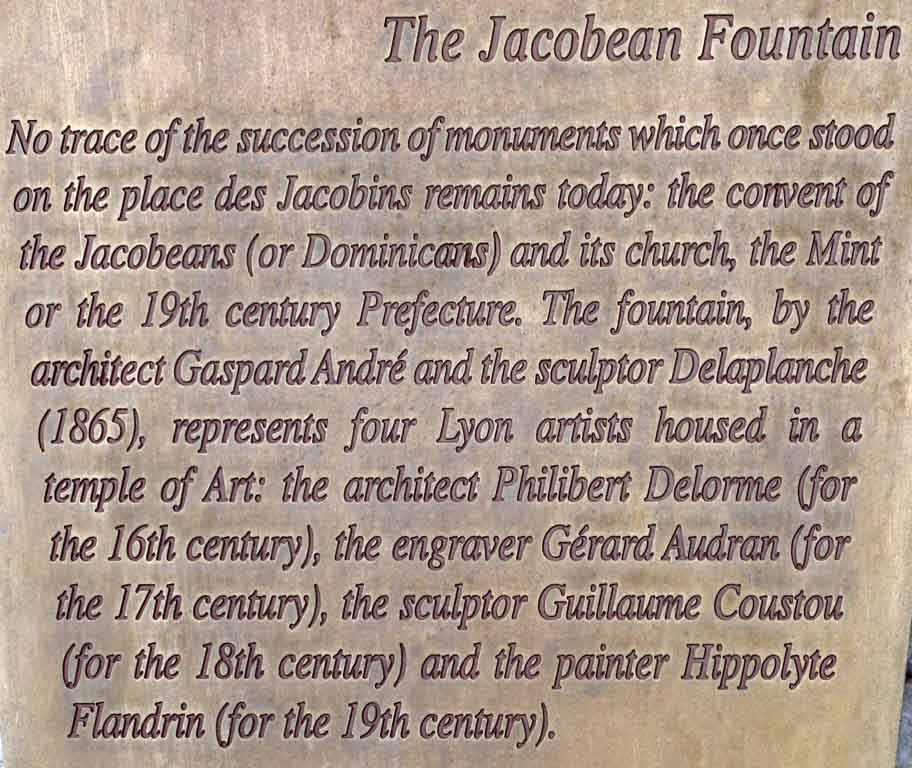 The Jacobean Fountain Lyon 2