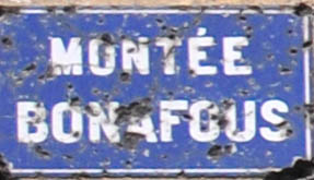 Lavoir de la Montée Bonafous Lyon 4ème