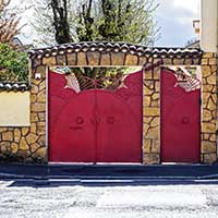 Porte Avenue de Lanessan à Champagne au Mont d&rsquo;or