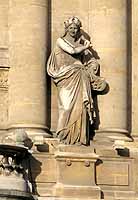 Théatre des Célestins "Thalie (Muse de la Comédie)" par Louis-Auguste Roubaud (1828-1906). Lyon 2ème