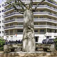Barthélémy Timonnier par Louis Prost (1876-1945) Place Aristide Briand Lyon 3ème
